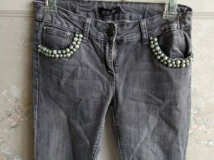 Джинсы серые To be too