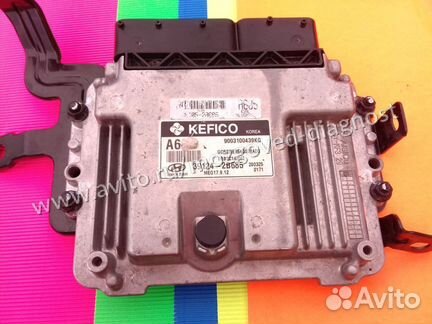 Эбу Мозг Hyundai Solaris Kia Rio Эбу 39124 kefico
