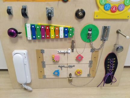 Самодельный бизиборд