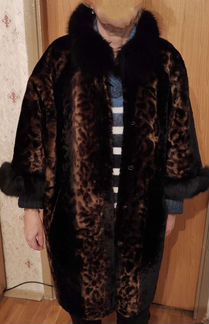 Шуба из мутона
