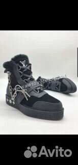 Ботинки Louis Vuitton Новинка натуральный мех