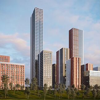 2-к квартира, 57.6 м², 16/19 эт.