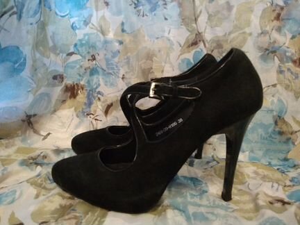 Туфли замшевые carlabei