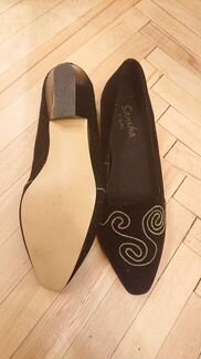 Туфли замша 37р