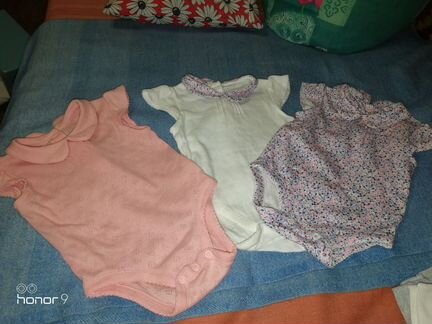 Пакет вещей на девочку mothercare 3-6