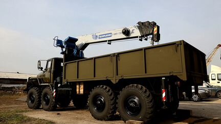 Кму 7т на базе вездехода ураган 4320, 8х8, новый