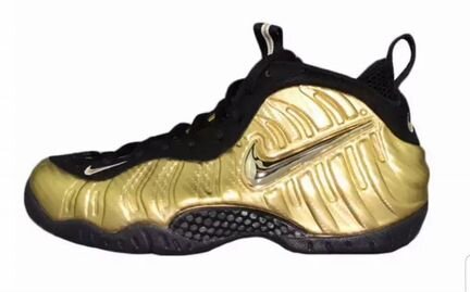 Nike Air Foamposite Pro Gold Original
