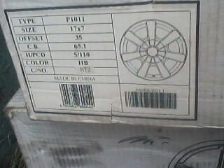 Диски R17 Forsage 5*110 новые 7шт