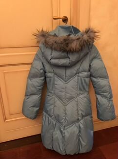 Пуховик турецкий зима для девочки, рост 158 см