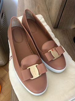 Слипоны новые Salvatore Ferragamo