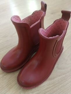 Zara резиновые сапоги