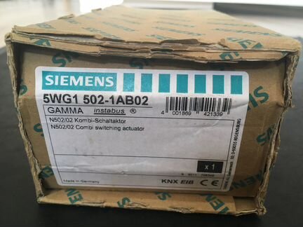 Бинарный вход / выход KNX siemens 5WG1 502-1AB02