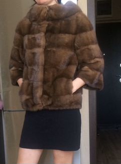 Шуба норковая S