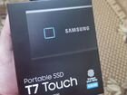 Внешний диск SSD Samsung T7 Touch 500 Gb черный