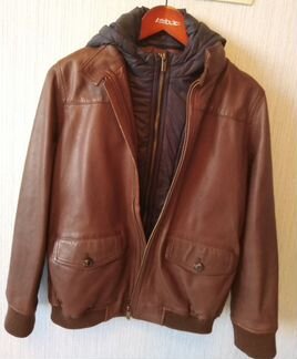 Куртка кожаная Massimo Dutti