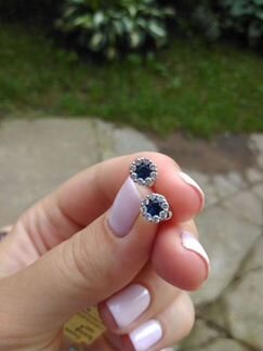 Серебряные серьги