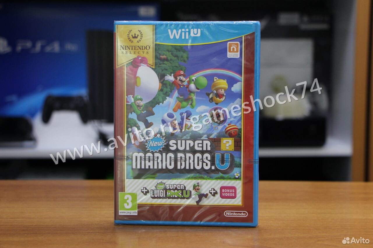 83512003625  Super Mario Bros U + New Super Luigi U - Wii U 